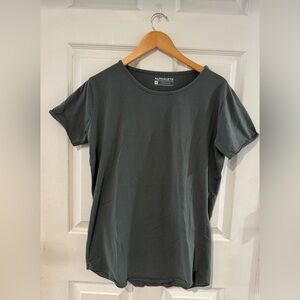 Alphalete Charcoal Crewneck Tee